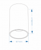 VARI 10 10W WHITE SURFACE SPOT DOWNLIGHT IP20